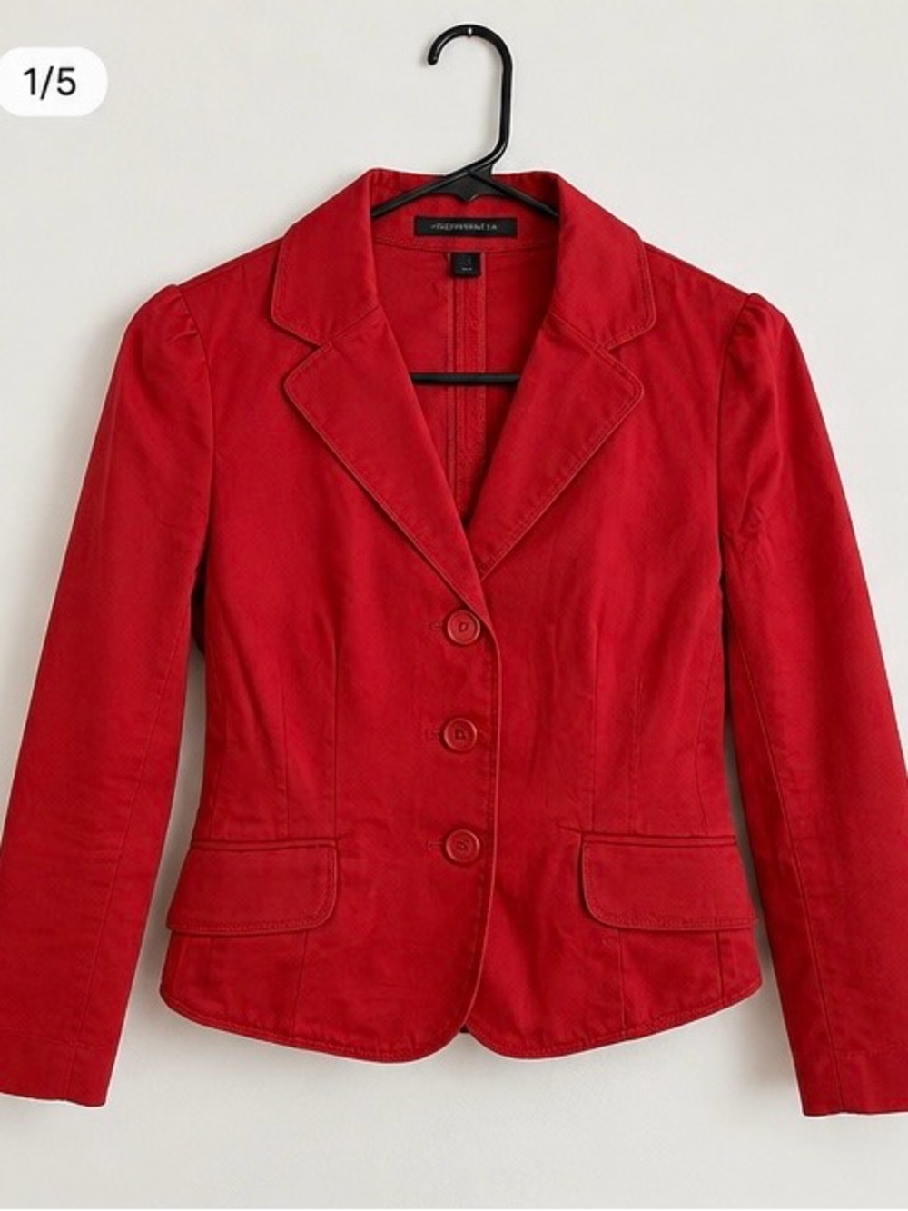 Express Red Women's Tailored Blazer